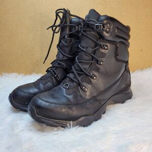 Men's North Face Black Boots- Size 8